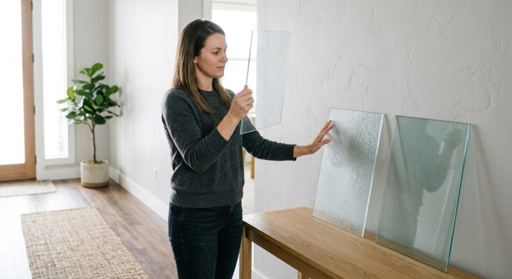 Choosing the Right Glass for Your Storm Door Window Replacement illustration for storm door window replacement