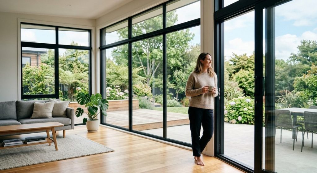 Tip 1 & 2: Upgrade to Energy-Efficient Westcoast Windows and Doors with Low-E and Double-Pane Tech illustration for westcoast windows and doors