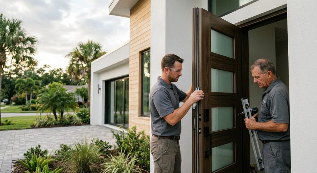 Secret #2: How a Top Door Company Optimizes for Tampa Bay's Climate illustration for door company
