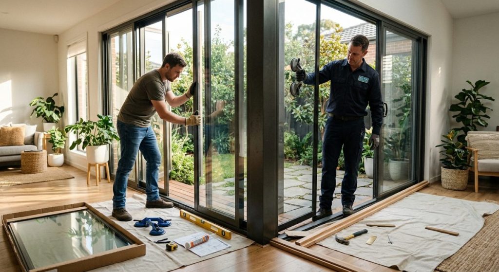 Secret #1: Smart DIY vs. Professional Sliding Glass Door Glass Replacement illustration for sliding glass door glass replacement