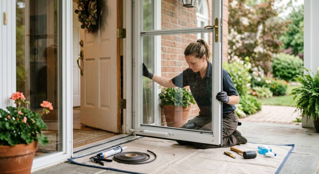 Understanding Storm Door Glass Replacement: When and Why illustration for storm door glass replacement